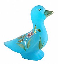 5317F4-"Pond Buddies" Sky Blue, Duck (click picture for full details)