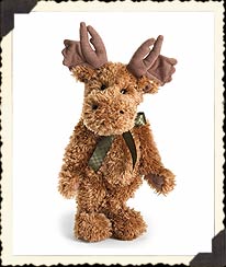 554211 Mahoney S. Mooseltoof<BR>Boyds Plush 14" Tall Moose<br>(Click on picture-FULL DETAILS)