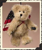 562469 - \"Yankee Doodle\" Patriot Angel Boyds Bear Ornament<br> (click on picture for full details)