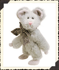 5756-06 Chedda<BR>Boyds Grey Mouse<br>(Click on picture-FULL DETAILS)
