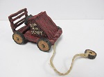 654250-\"Bearbox Derby\" (Soapbox Derby) Tug Along Pull Toy (click on picture for full details)