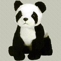 China the panda - Beanie Baby