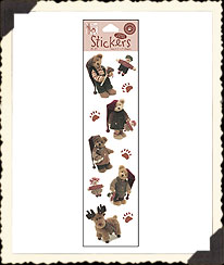 790114 - The Elf Beary Workshop Stickers