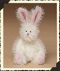 825325 Boyds White Bloomin' Bunny w/Pink Ears<br>(Click on picture-full details)