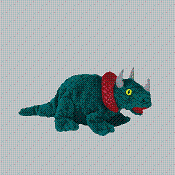 Hornsly the triceratops  - Beanie Buddie