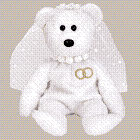 Mrs. the Bride Bear - Beanie Baby