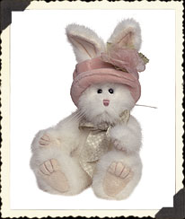 904145 "Ellie Hopplebuns"<br> Boyd's White Rabbit<br> (Click on picture for full details)