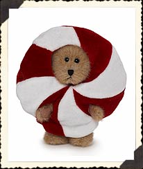 904217 Pepper Mintly 'PEEKER'<BR>Boyds 5" Plush Bear<br>(Click on pIcture-FULL DETAILS)