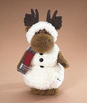 Boyds #904692 "Meltin' Q Flurries"<br>Boyds Snowman Moose<br>(Click on picture for full details)