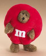 919003 - M&M\'s™ Red Peeker<br>Boyds Plush<br>(Click on picture for full details)<br>