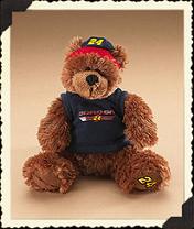 919220 Boyds "Bubba" Bear<br> w/Jeff Gordon #24 Gear<br>(Click on picture for full details)<br>