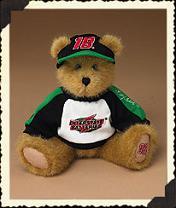 919417 - Bear in Bobby Labonte#18 Sweatshirt & Cap