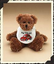 919444 Tony Stewart Bib Bear<BR>SAFE for: Baby Boyds NASCAR<BR>(Click on picture for full details)<br>