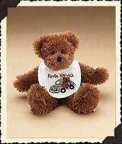919448 - Kevin Harvick Baby Bib Bear