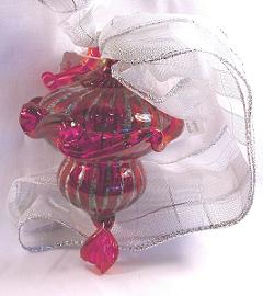 GE025Orn - Red Tassel Ornament