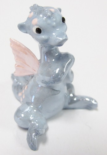 HR892 - Blue \"Baby Dragon\" with wings (click on picture for full details)