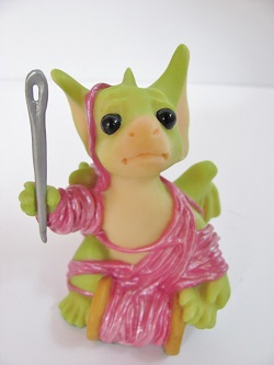 PD002920 "Will you thread my needle"  Pocket Dragon<br>(Click on Picture-FULL DETAILS)