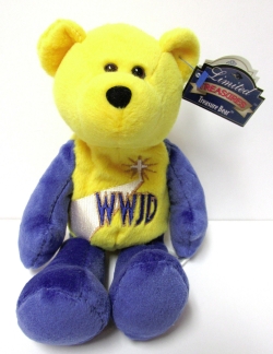 WWJD, Limited Treasures "What Would Jesus Do" Bear<br>(Click on picture-FULL DETAILS)