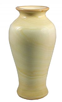 02955CK - \"Chocolate Art Glass Vase (click on picture for description)