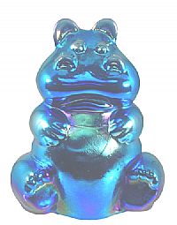 05063FN -\"Favrene\" Art Glass Hippo (click on picture for full description)