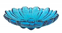 X5590ZW - 7 1/4\'\' Indigo Blue Baroque Bowl