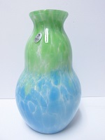 X8199B6 - 9 1/2" Dave Fetty Off Hand Vase