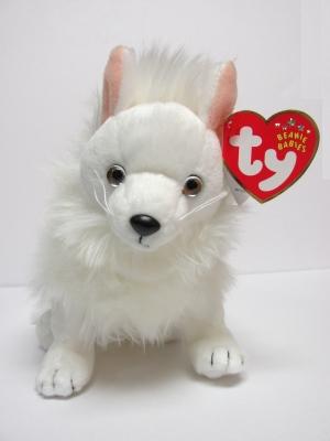 Snocap, White Arctic Fox<br>Ty Beanie Baby<br>(Click on picture FULL DETAILS)