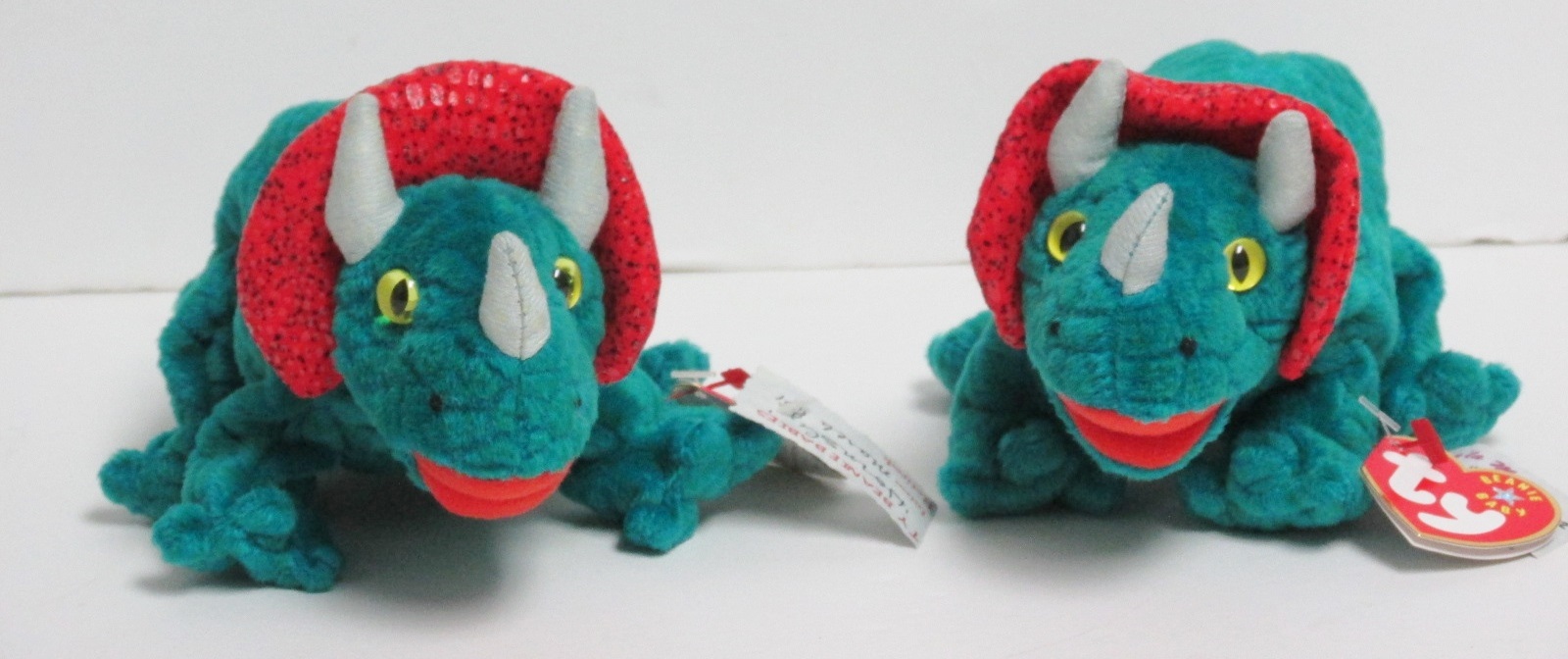 Toy HORNSLY the Dinosaur TY Beanie Baby by Ty TOY 