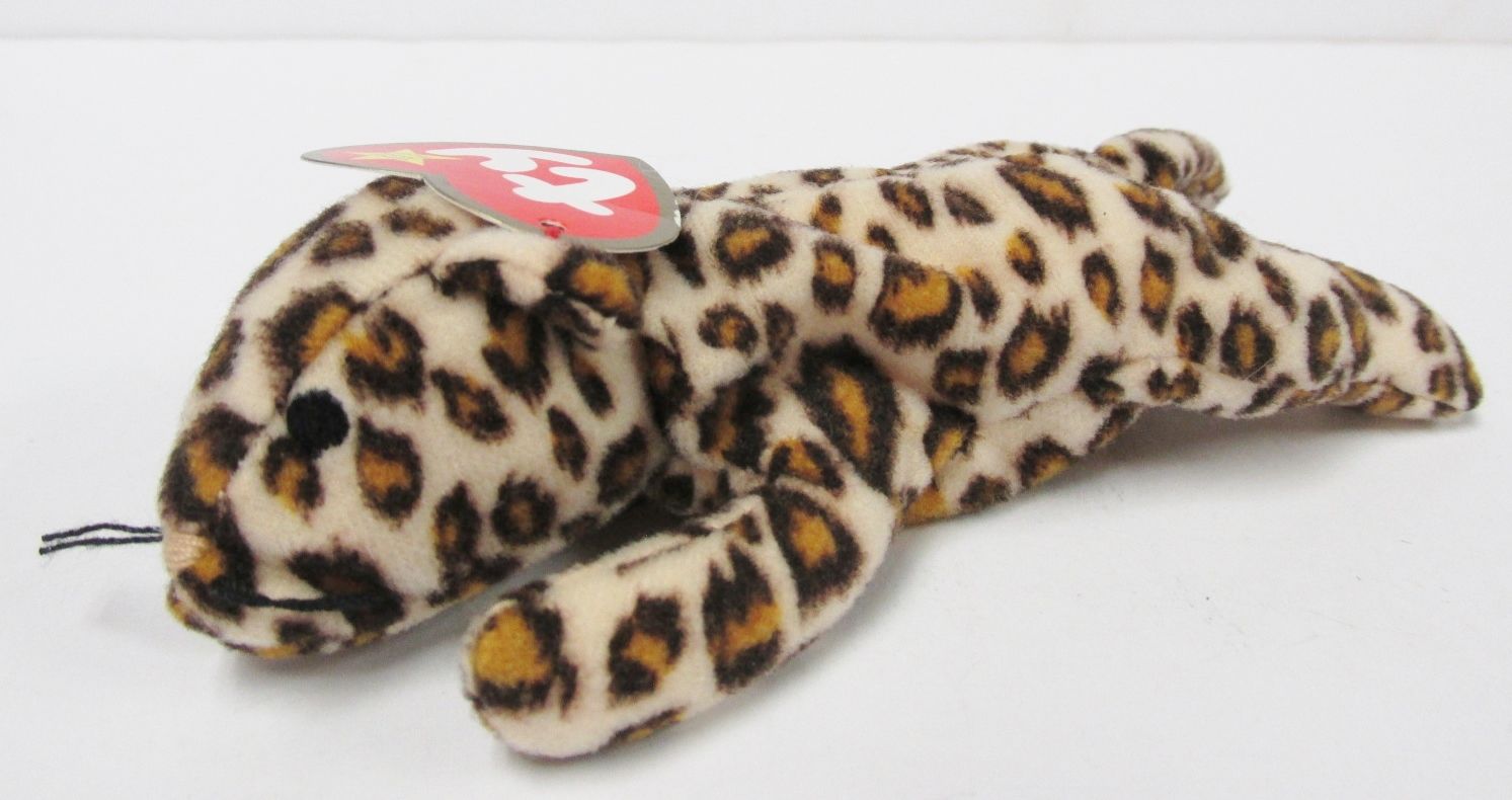 freckles the leopard beanie baby mcdonalds 1999