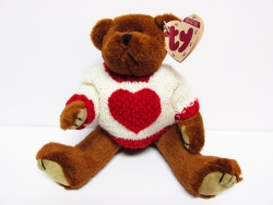 Casanova, the Valentine Bear - TY Attic Treasures