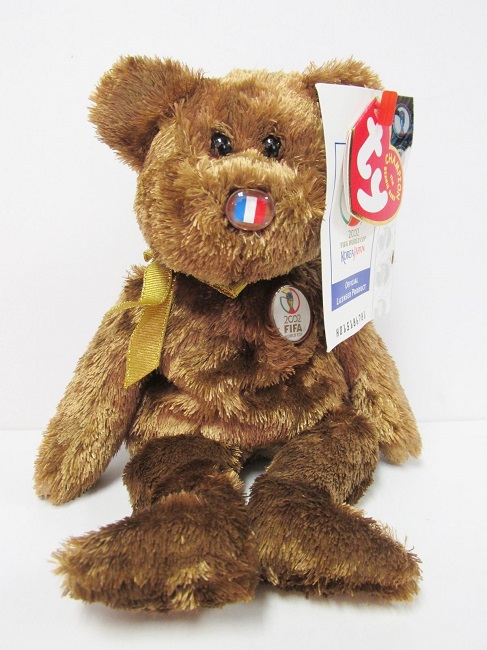 France, the Champion bear - Beanie Baby