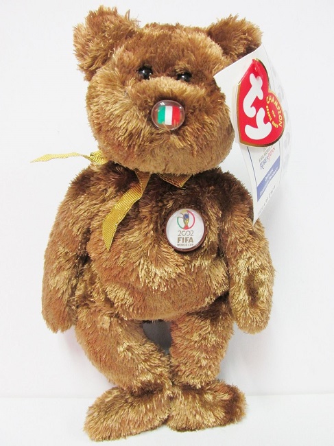 Italy, the Champion bear - Beanie Baby