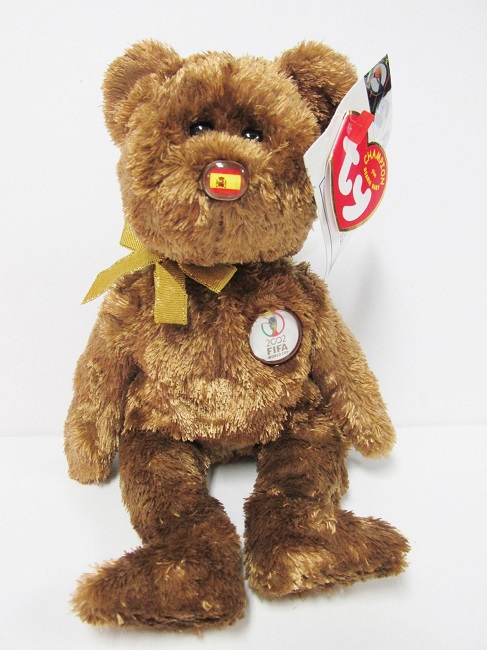 Spain, the Champion bear - Beanie Baby