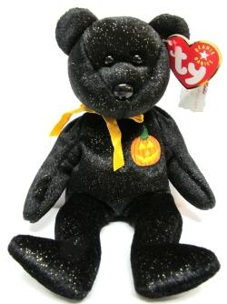 Haunt, Halloween Bear<br>Beanie Baby<br>(Click on picture for full details)<br>