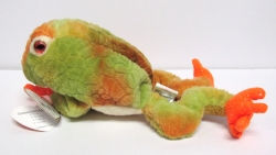 Prince the TIE-DYED Frog<BR> Ty- Beanie Baby<br> (Click picture- FULL DETAILS)