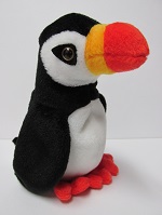Puffer the puffin - Beanie Baby (click on picture for full description)