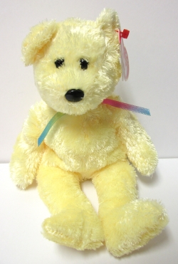Sherbet, the Lemon bear - Beanie Baby