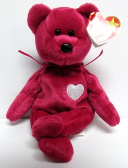 Valentina, the Valentines Bear<br>Ty - Beanie Baby<br>(Click on Picture-FULL DETAILS)