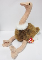 Stretch, the Ostrich - Beanie Buddy