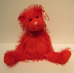 Sizzles, the Red Hot Bear<br> Ty Punkies<br>(Click on picture for full details)