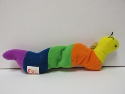 Inch, the inch worm<br> Ty Teenie Beanie<br>(Click on picture-FULL DETAILS)